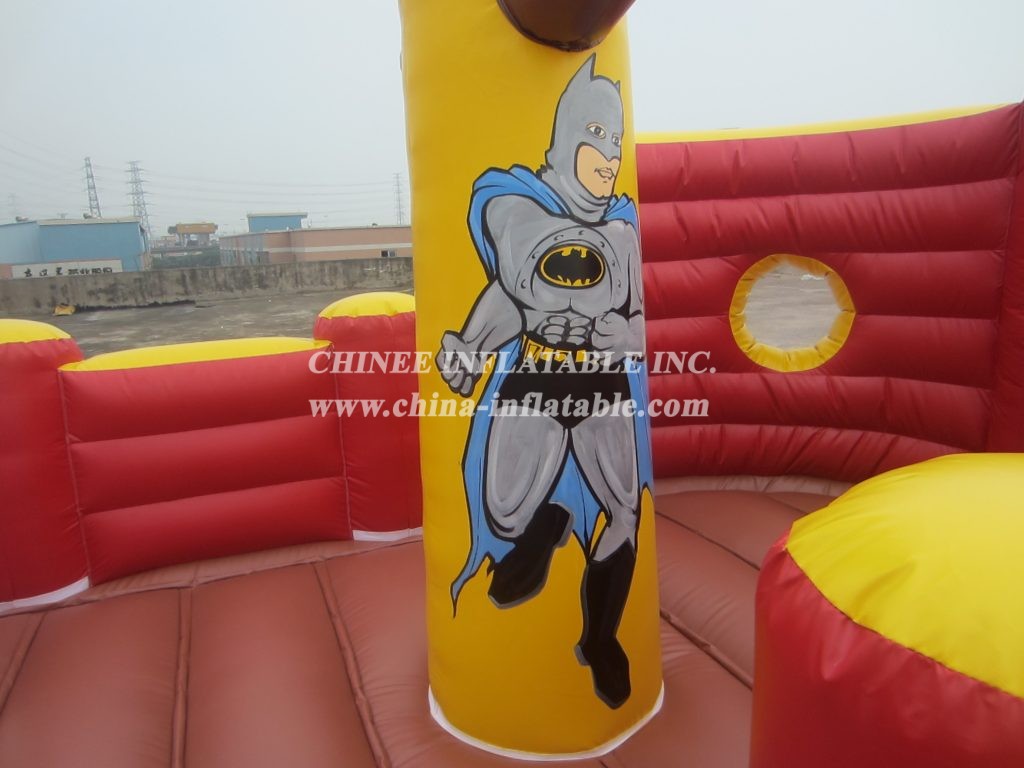 T5-7 Superman Superhero Inflatable Jumpers