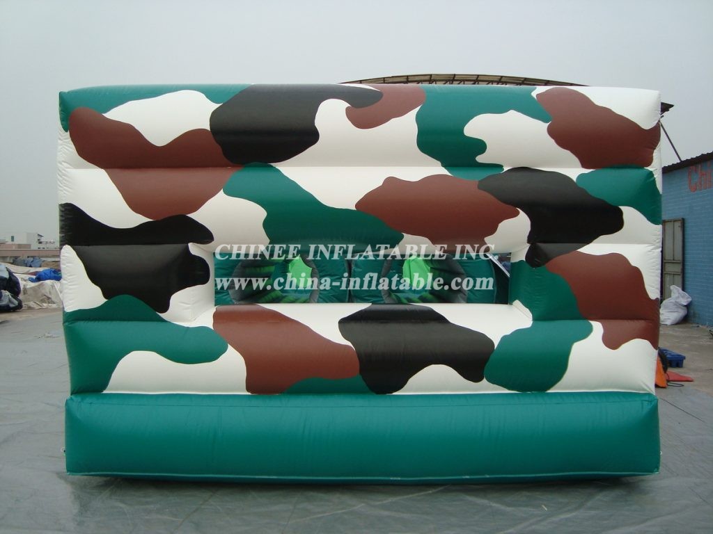 T7-403 Military Style Inflatable Obstacles Courses