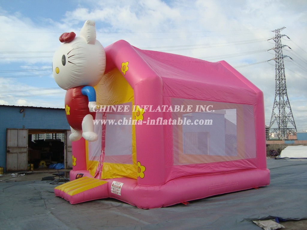 T2-2549 Hello Kitty Inflatable Bouncers