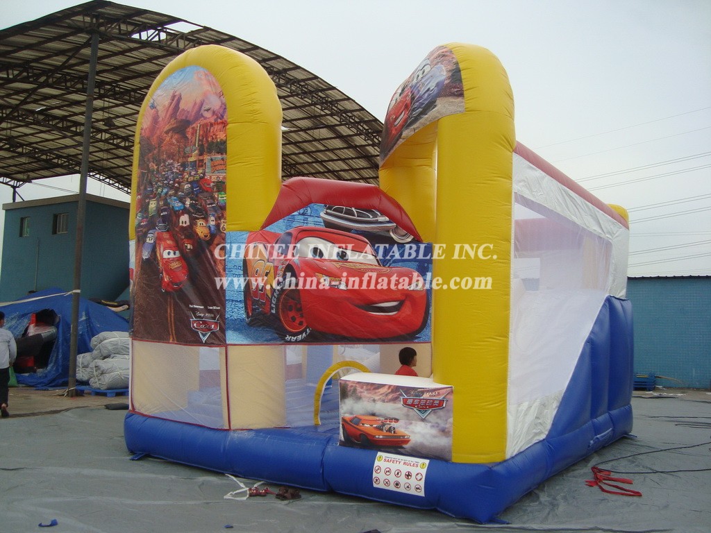 T2-498 Cars Jumper Castle