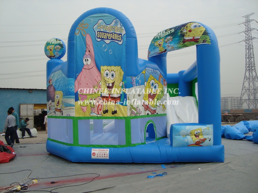 T2-548 Spongebob Jumper Castle