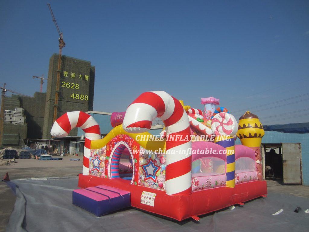 T2-3492 Candy Inflatable Playground Funcity