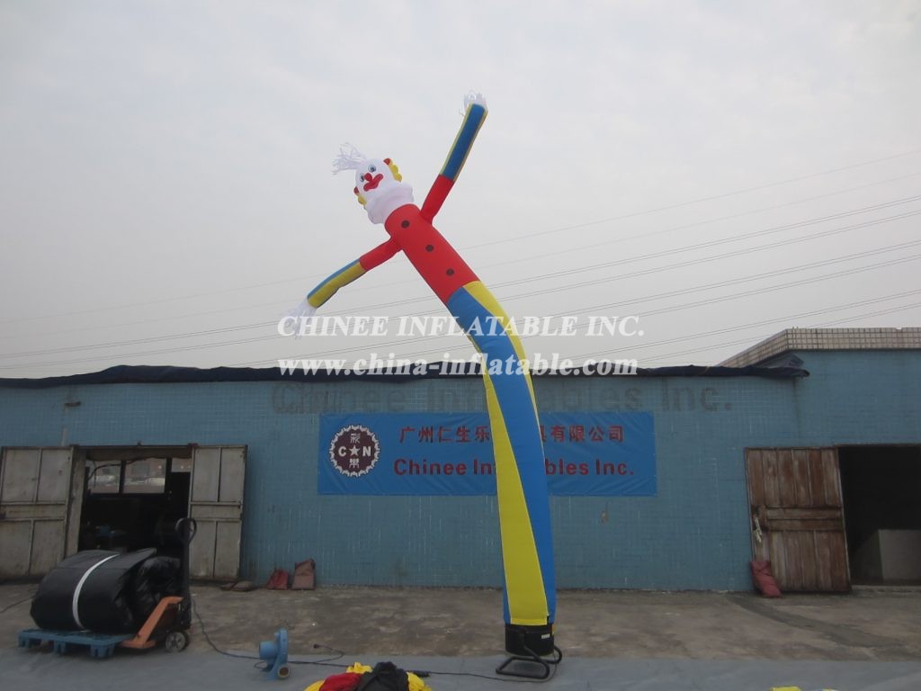 D1-3 Inflatable Clown Sky Air Dancer For Advertising