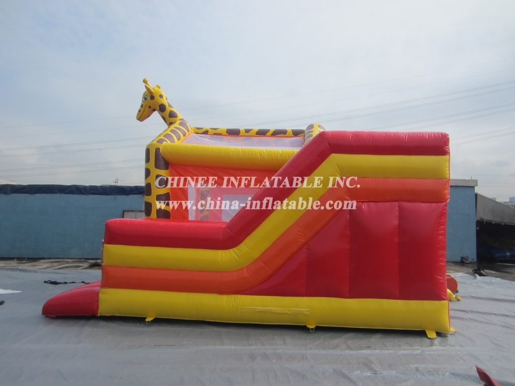 T2-3233 Giraffe Inflatable Combo