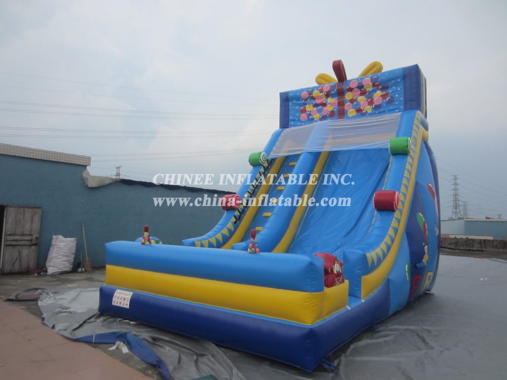 T8-2101 Birthday Party Giet Box Slide