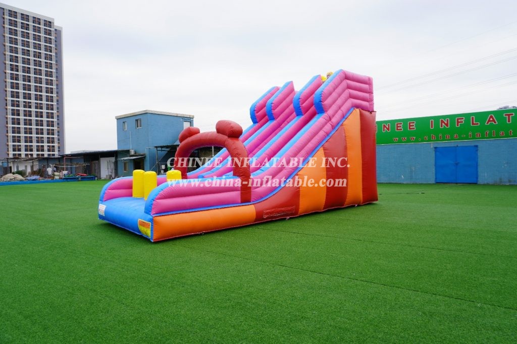 T8-1700 Boonie Bears Inflatable Dry Slide