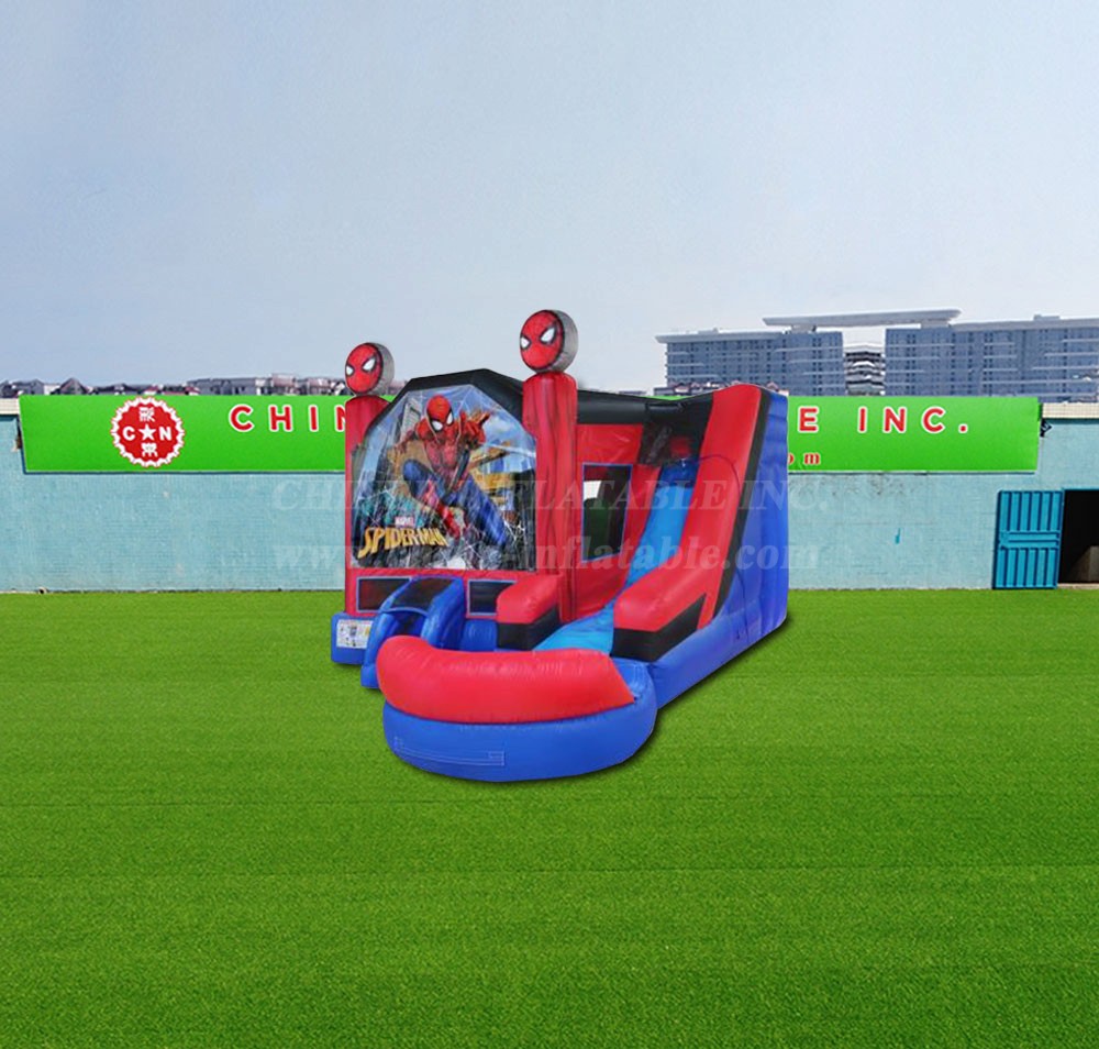 T2-4317 6In1 Spider Man Combo Waterslide