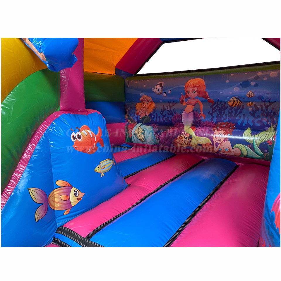 T2-4840 Disney Mermaid Inflatable Combo