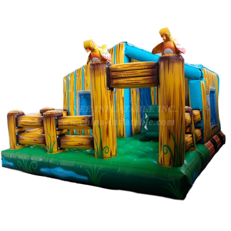 T2-4917 Farm Bouncy Castle