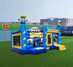 T2-7054 Minions Hüpfburg mit Rutsche