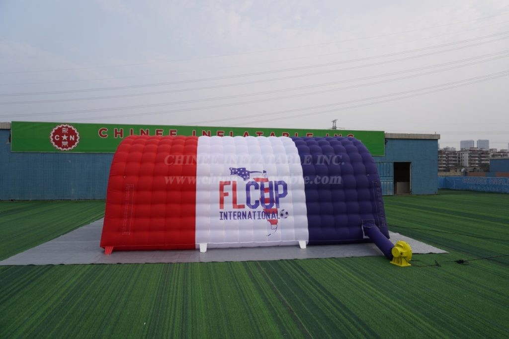 Tent1-441B customized inflatable channel