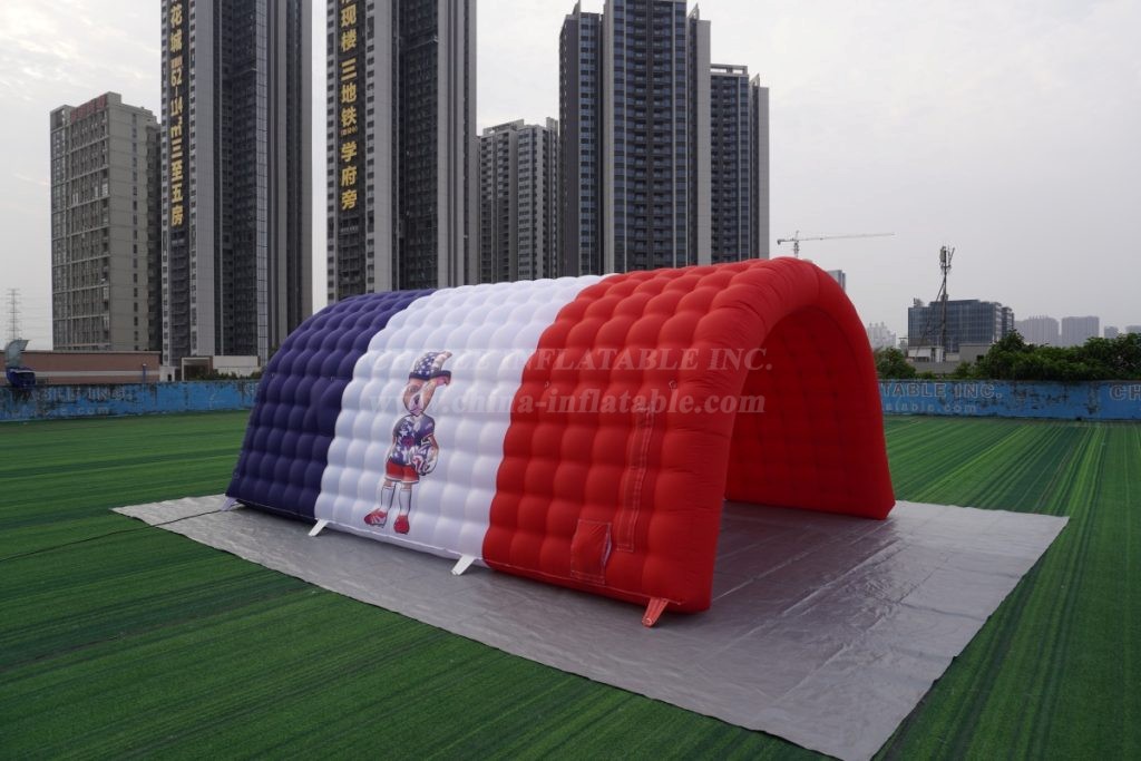 Tent1-441B customized inflatable channel