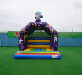 T2-3339F Space theme bounce house