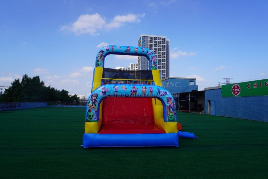 T7-1600B Brawl Stars Inflatable Obstacle Course