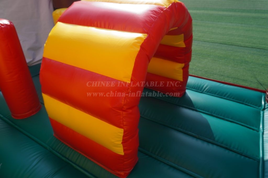 T2-4795B Dinosaur Adventure Bounce House with Slide & Pool