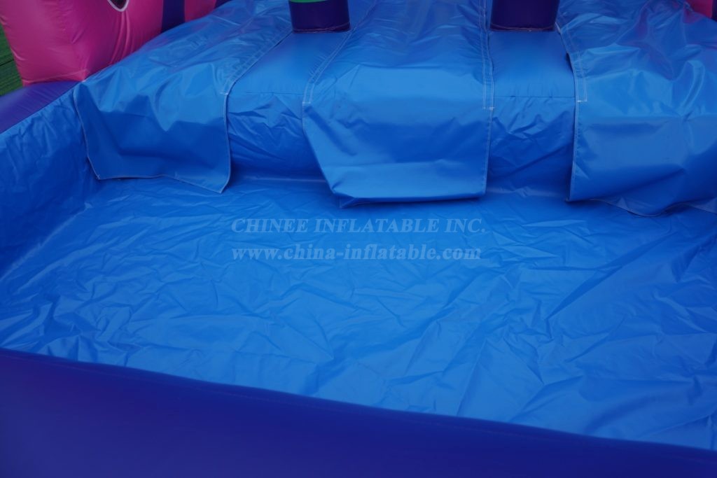 T8-4183B Unicorn Carriage Inflatable Water Slide