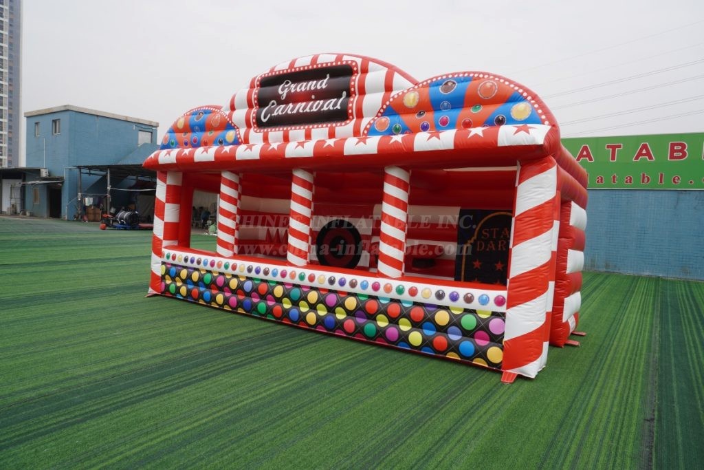 Tent1-534B Circus Theme Inflatable Game Pavilion