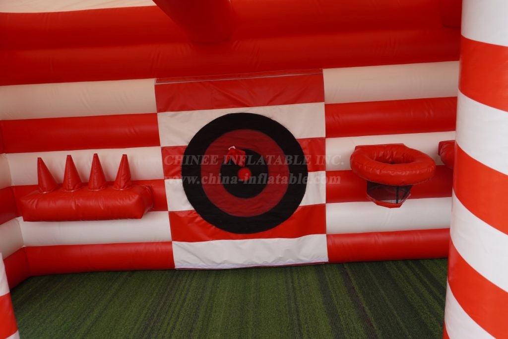 Tent1-534B Circus Theme Inflatable Game Pavilion